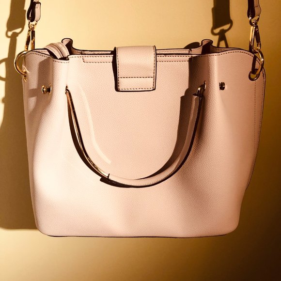 NWOT-Satchel & Crossbody light pink - matching set - Picture 6 of 10